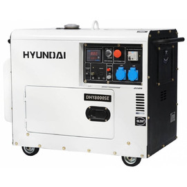 Дизельный генератор HYUNDAI DHY 8000SE — Фото 1