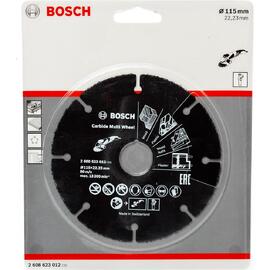 Круг отрезной по дереву Bosch Carbide Multi Wheel 115х1х22.2мм (012)