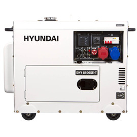 Дизельный генератор HYUNDAI DHY 8500SE-T — Фото 1