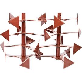 Фрезы Гусиные лапки для мотоблоков RedVerg 300х400х23мм шестигранник (ИЗД123129) — Фото 1
