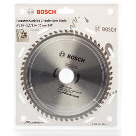 Диск пильный по алюминию Bosch ECO 190х30мм 54T (389) — Фото 1