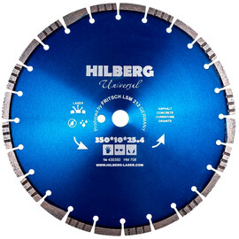 Диск алмазный универсальный Hilberg Universal 350x25.4мм (HM708) — Фото 1