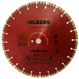 Диск алмазный по бетону Hilberg Industrial Hard 350x25.4мм (HI808) — Фото 1