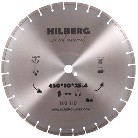 Диск алмазный по бетону Hilberg Hard Materials 450x25.4мм (HM110) — Фото 1