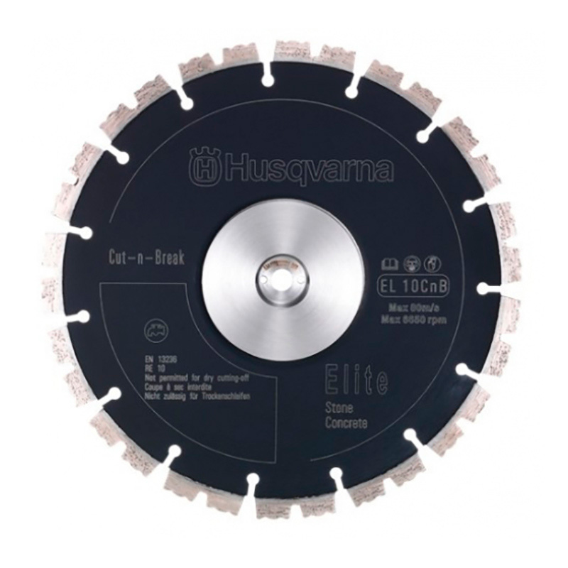 Комплект алмазных дисков Husqvarna EL10CNB 230х25.4мм 2шт (5978079-01) — Фото 2